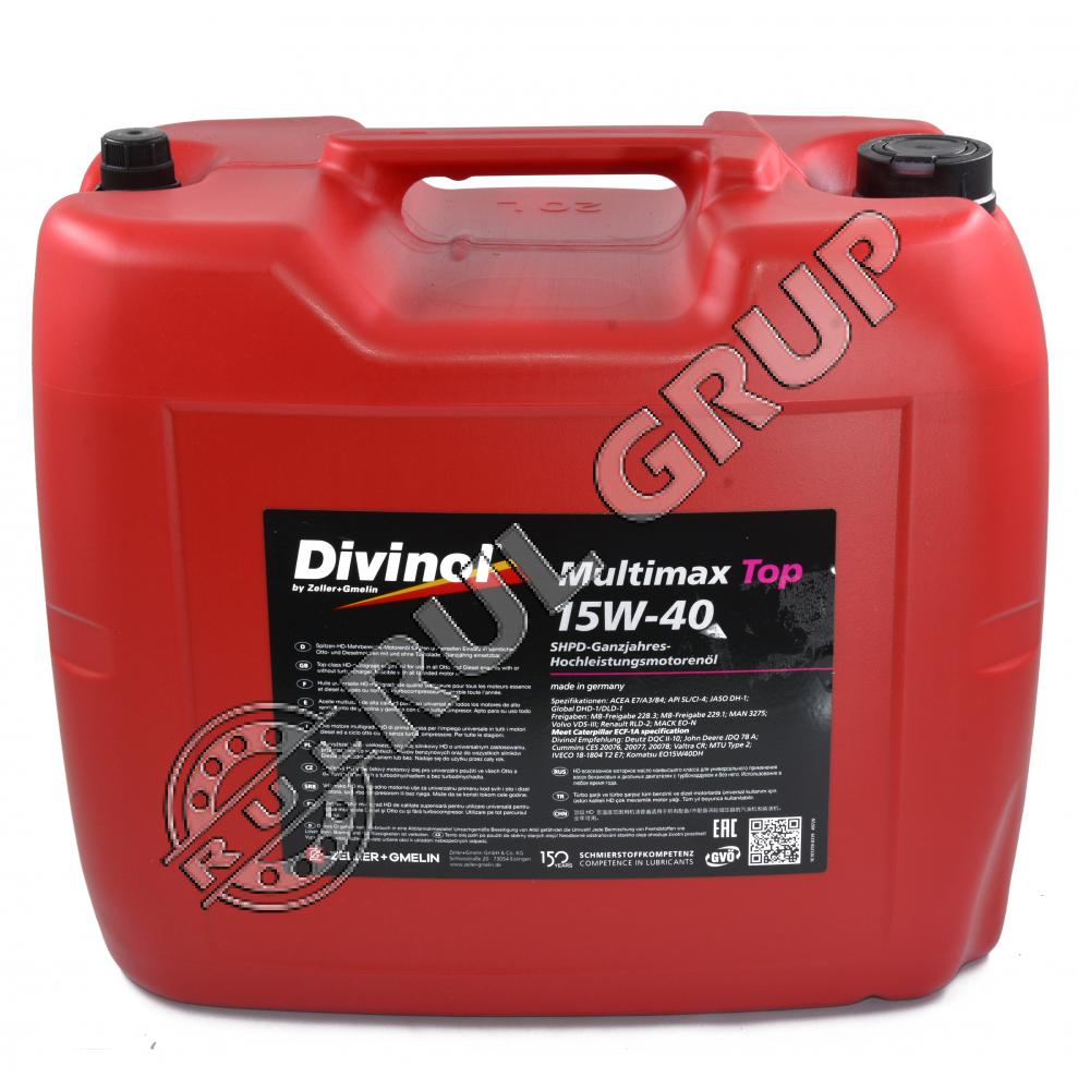 ULEI DIVINOL 15W40 MULTIMAX TOP 20L